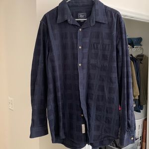 Long sleeve flannel.